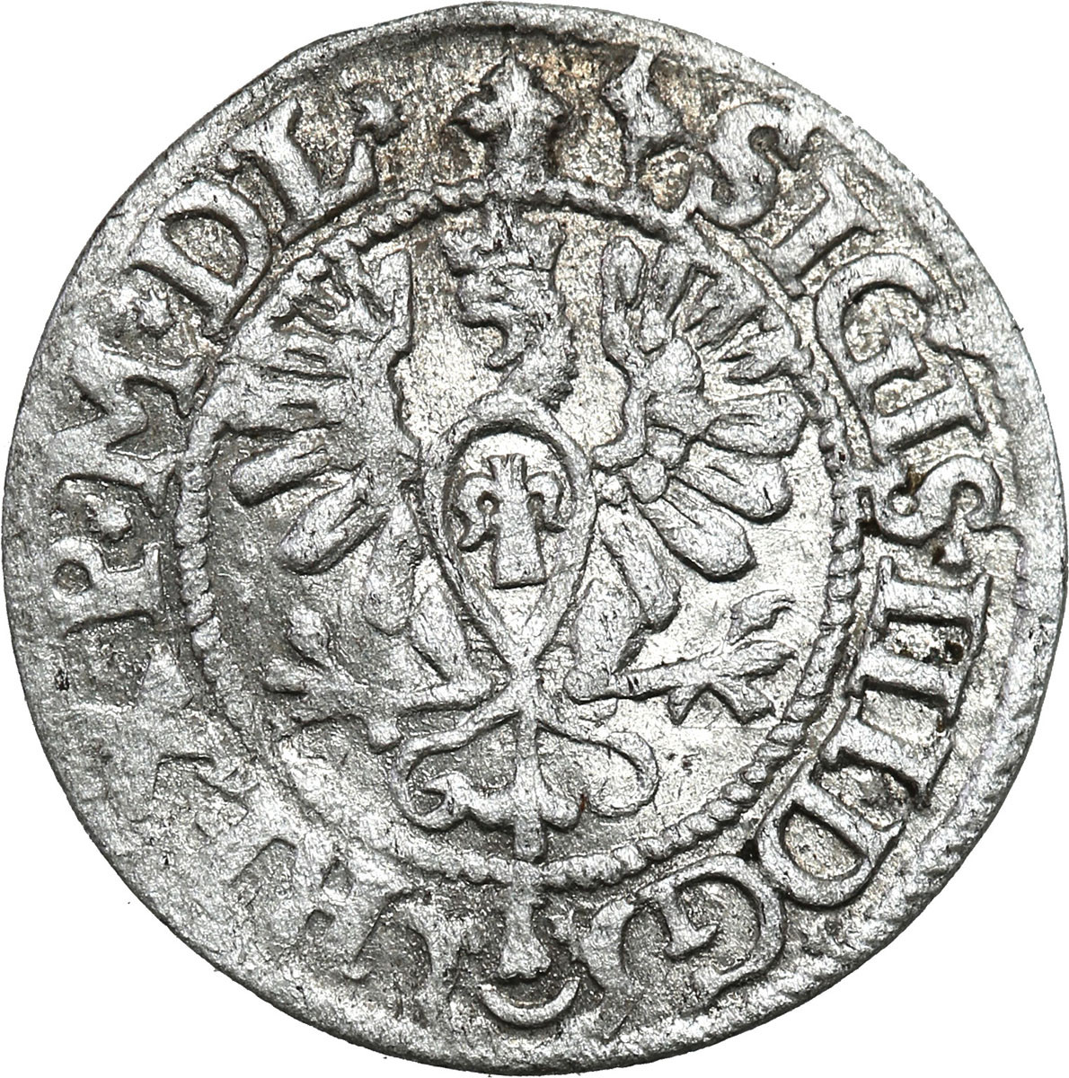 Zygmunt III Waza. Półgrosz 1620, Kraków - RZADKOŚĆ R3